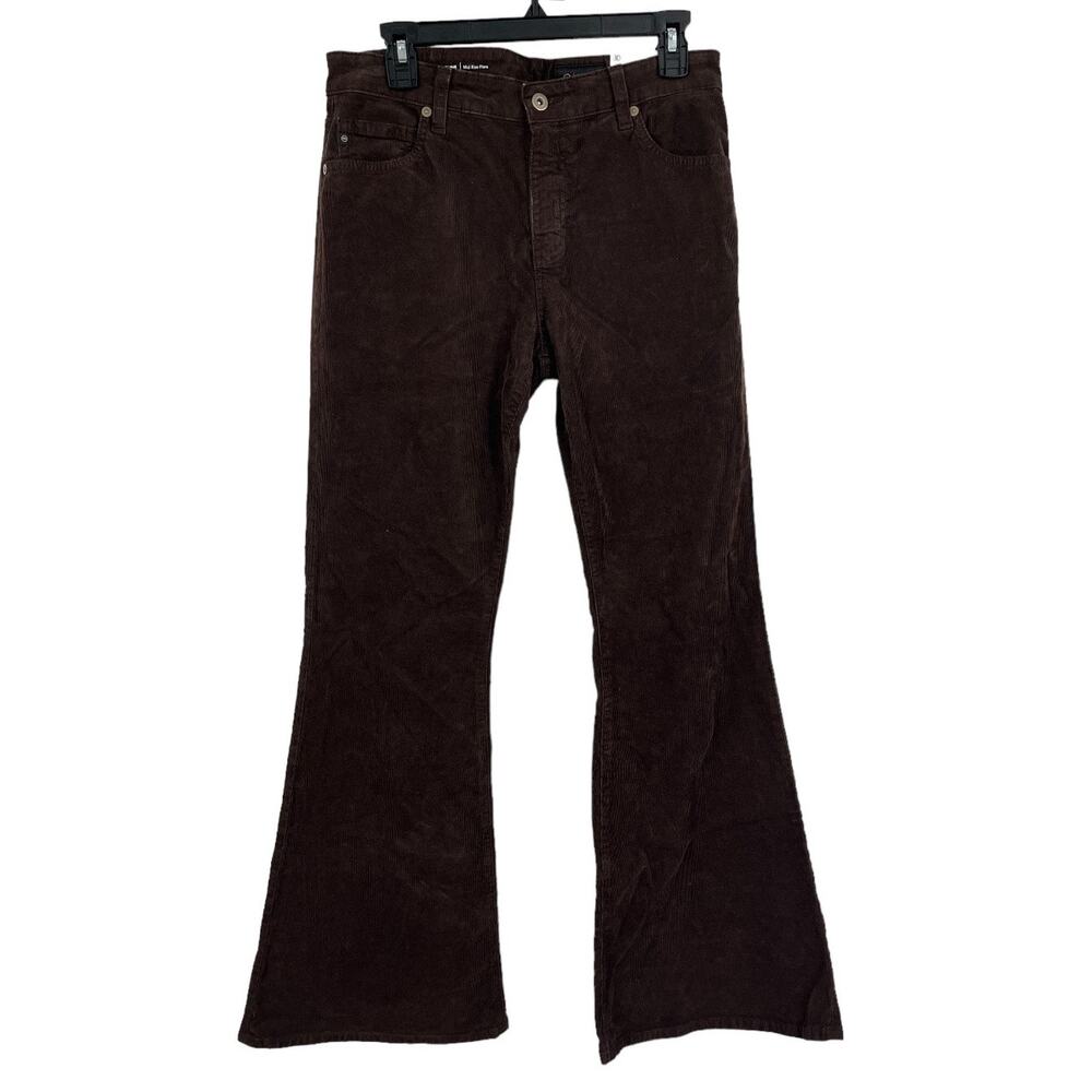 AG Adriano Goldschmied Jeans Angeline corduroy mid rise flare size 30